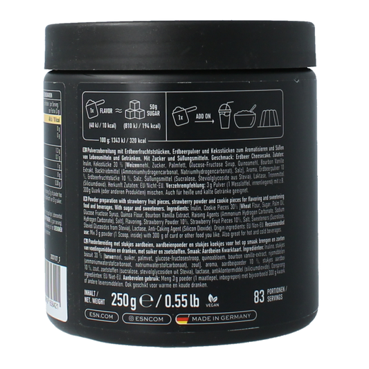 ESN Flavn tasty strawberry cheesecake 250 Gram