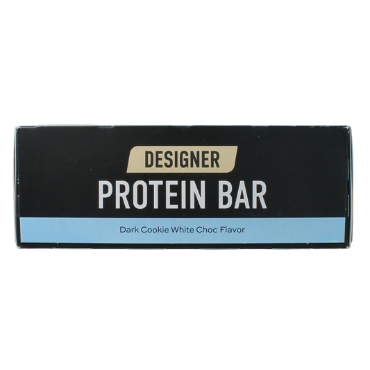 ESN Dark cookie white chocolate bar 45g 12.00 Stuks