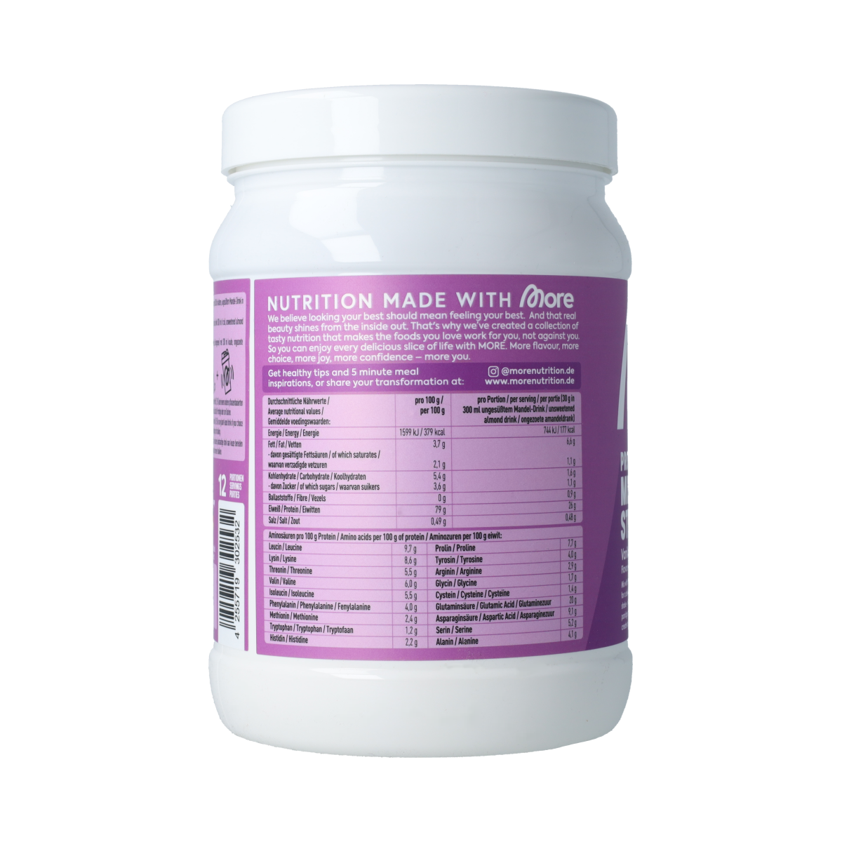 More Protein Milkshake Style Vanilla Ice Cream 360.00 Gram