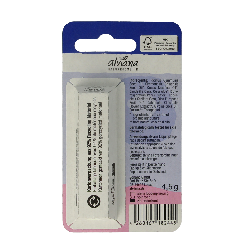 Alviana Lipverzorging classic 4.5 Gram