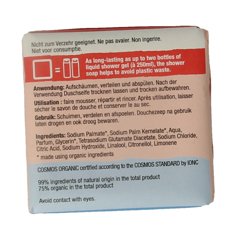 Alviana Douchezeep bodywash bar perzik 100 Gram