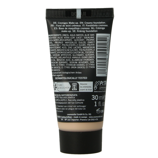 Benecos natural beauty Natural creamy make up foundation nude 30 Milliliter