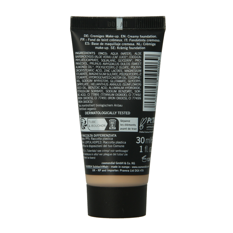 Benecos natural beauty Natural creamy make up foundation caramel 30 Milliliter