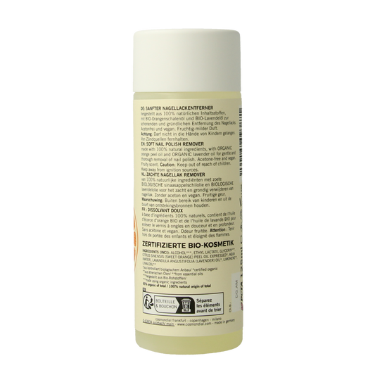 Benecos natural beauty Vegan nagellak remover plantbased 125.00 Milliliter