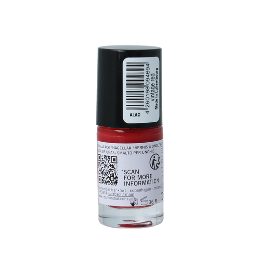 Benecos natural beauty Vegan nail polish vintage red 20-free plantbased 5.00 Milliliter