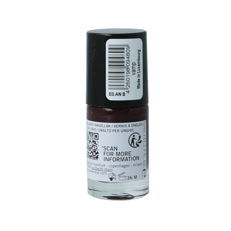 Benecos natural beauty Vegan nail polish vamp 20-free plantbased 5 Milliliter