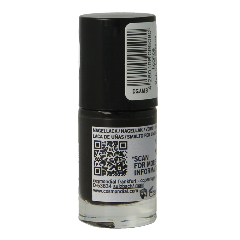 Benecos natural beauty Vegan nail polish licorice 20-free plantbased 5 Milliliter