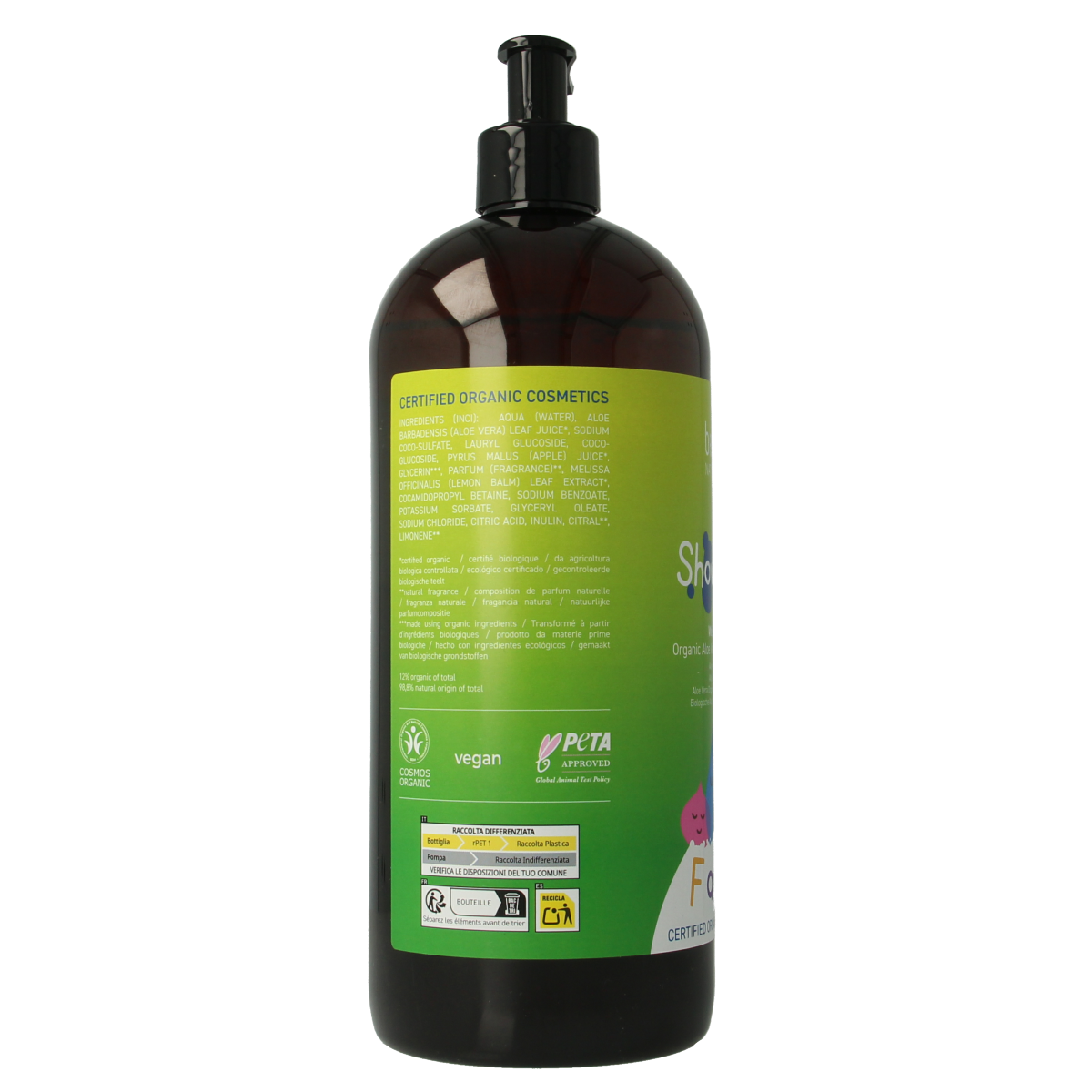 Benecos natural beauty Natural showergel family size wellness moment 950.00 Milliliter