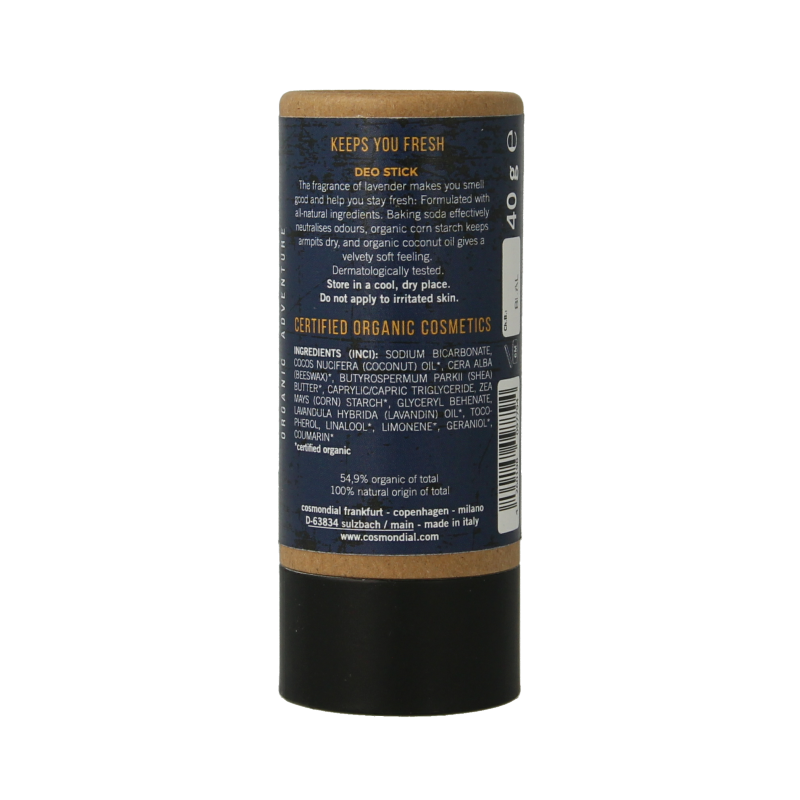 Benecos natural beauty Bio for men only deo stick 40 Gram