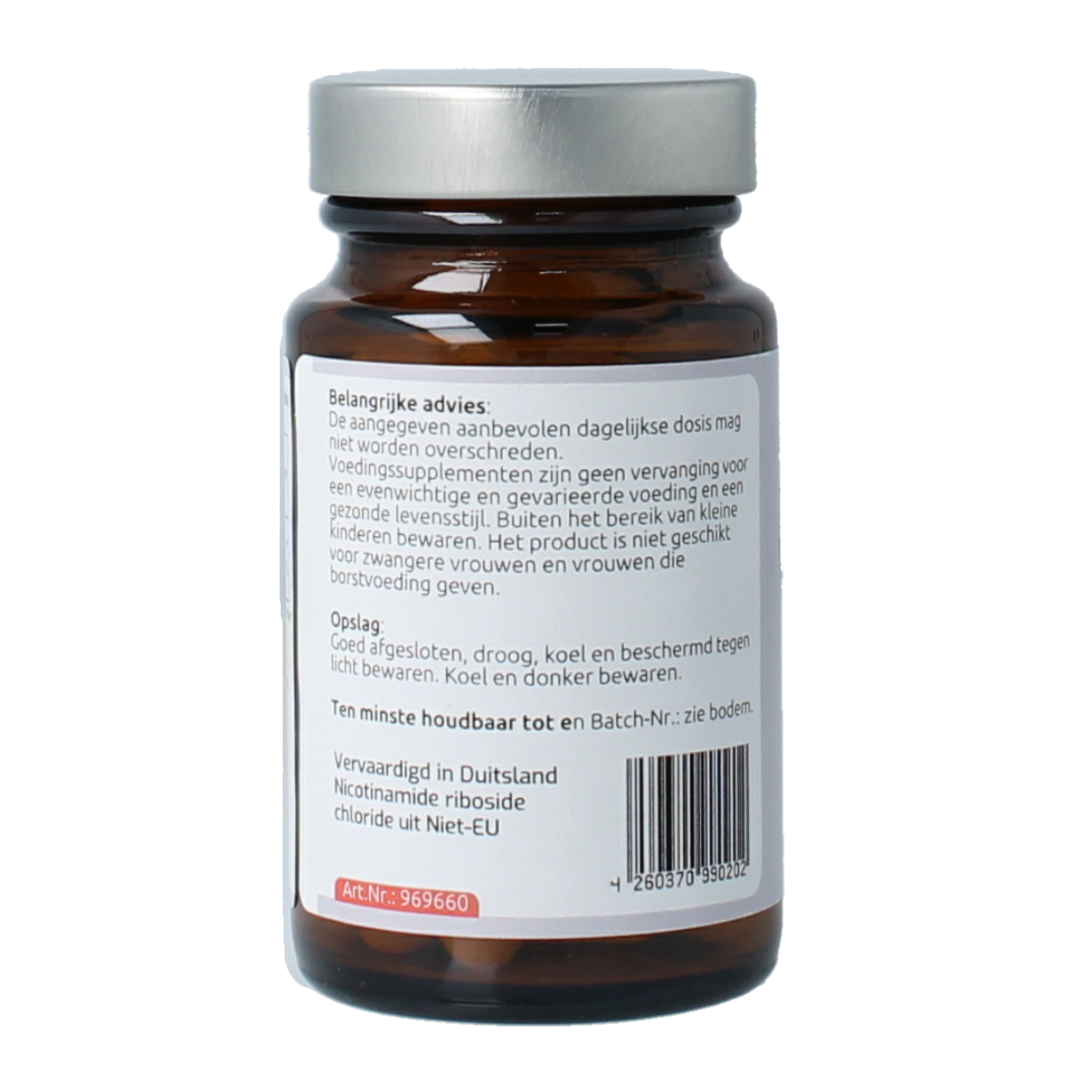 Hanoju NR Nicotinamide riboside 300mg 60.00 Capsules