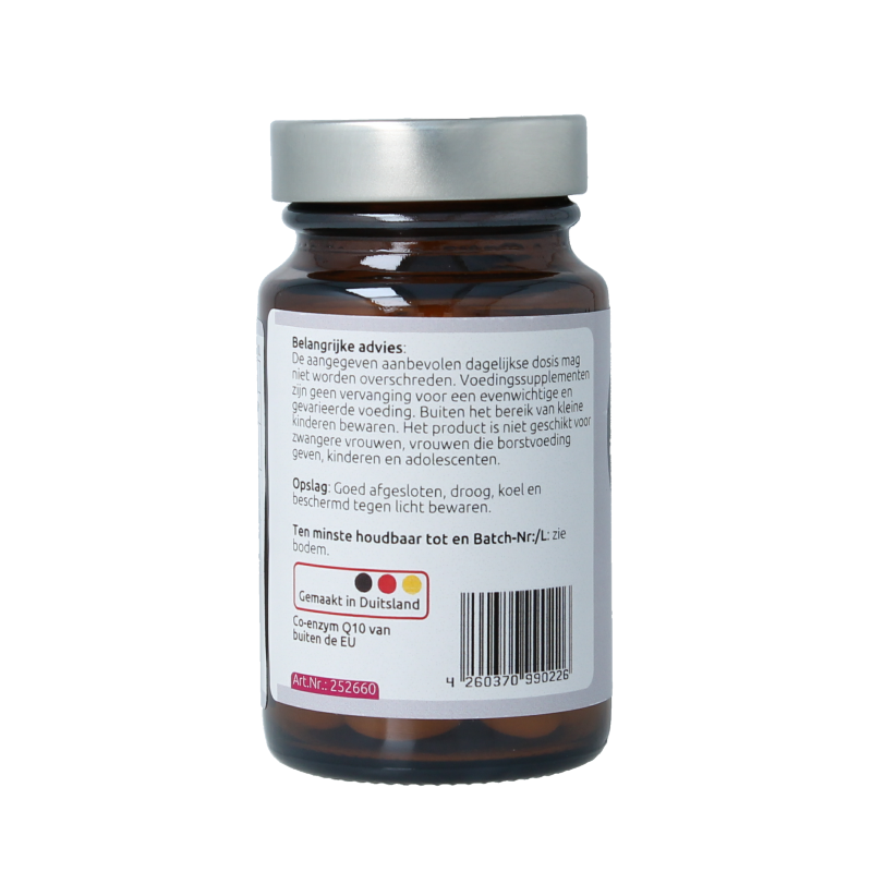 Hanoju Ubiquinol kaneka actief & vegan 60 Capsules