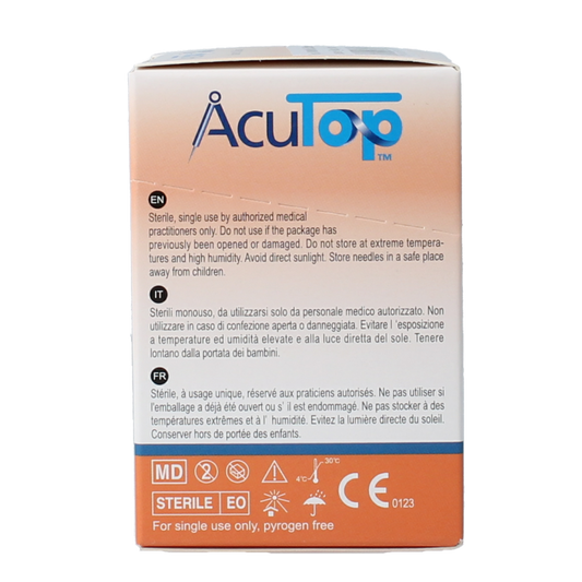 AcuTop KJ-T dry needle naald 0.25 x 25mm 100 Stuks