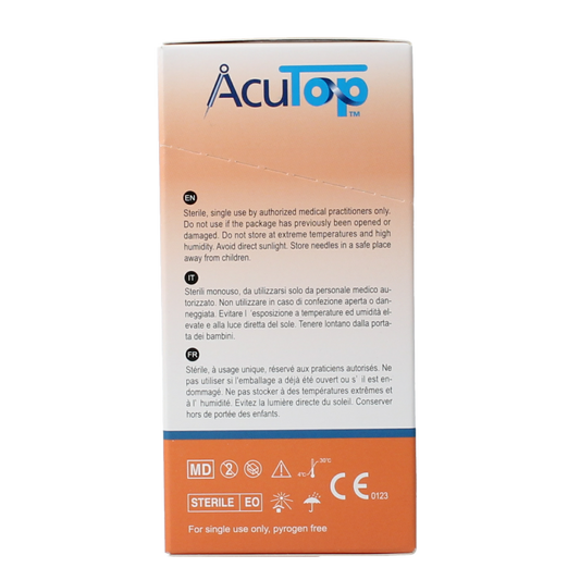 AcuTop KJ-T dry needle naald 0.30 x 40mm 100 Stuks