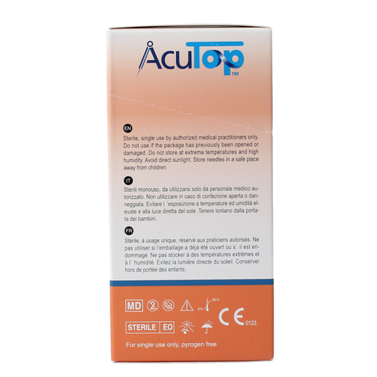 AcuTop KJ-T dry needle naald 0.30 x 50mm 100 Stuks