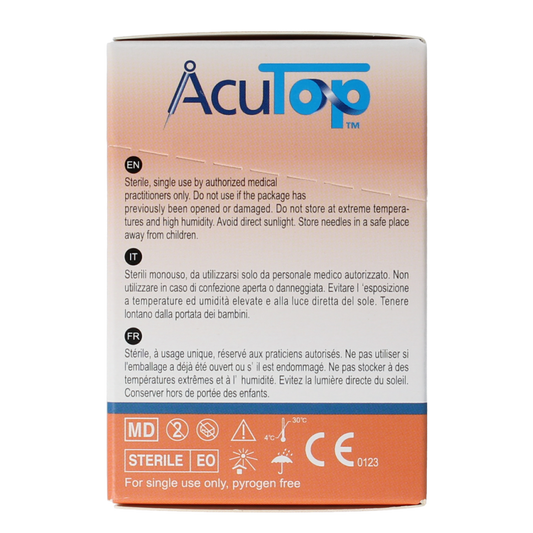 AcuTop KJ-T dry needle naald 0.22 x 13mm 100 Stuks