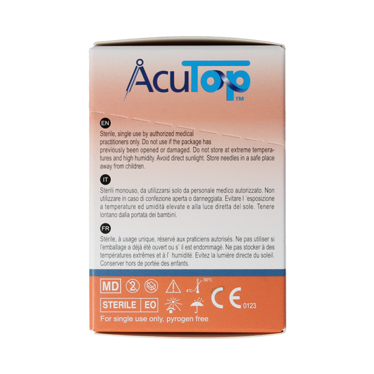 AcuTop KJ-T dry needle naald 0.16 x 30mm 100 Stuks