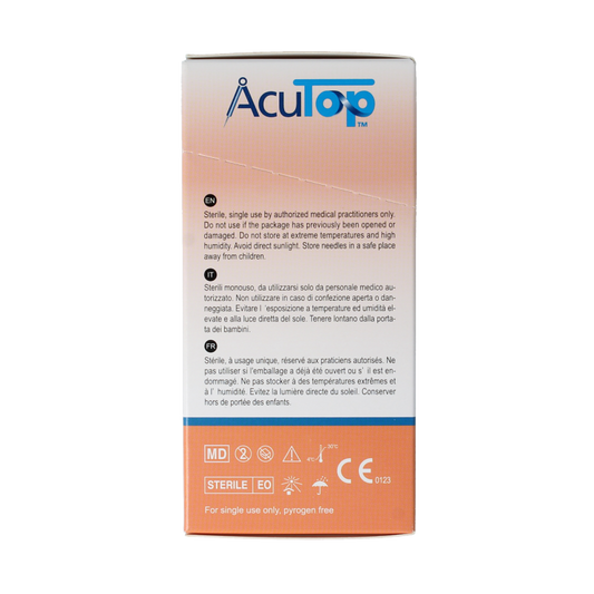 AcuTop KJ-T dry needle naald 0.22 x 40mm 100 Stuks