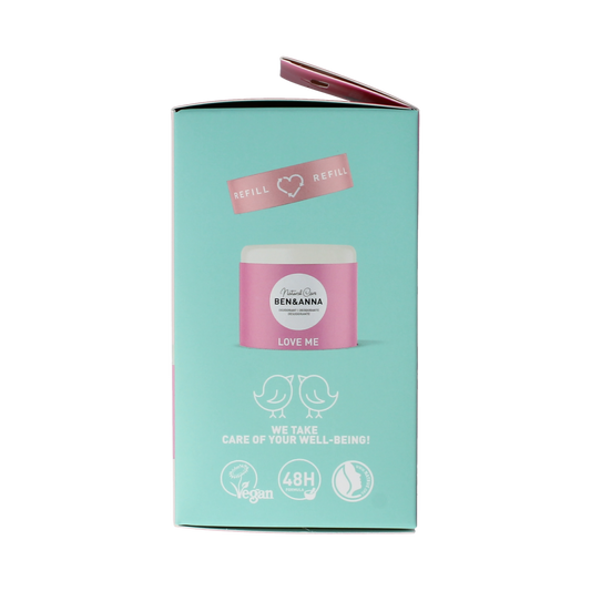Ben & Anna Deostick love me case en refill 40.00 Gram