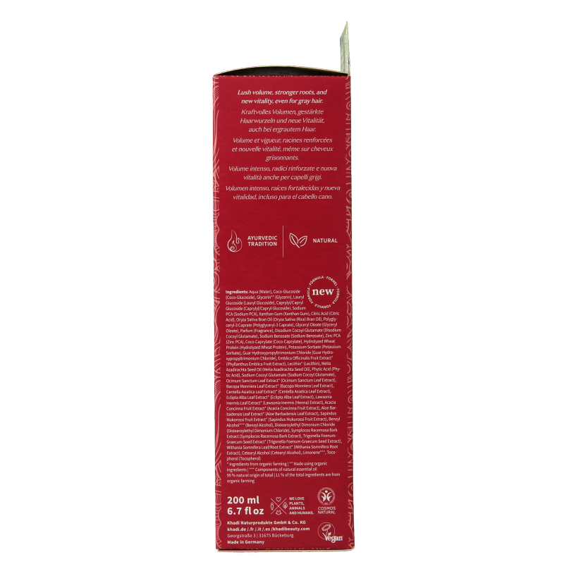 Khadi Shampoo elixer amla volume 200 Milliliter