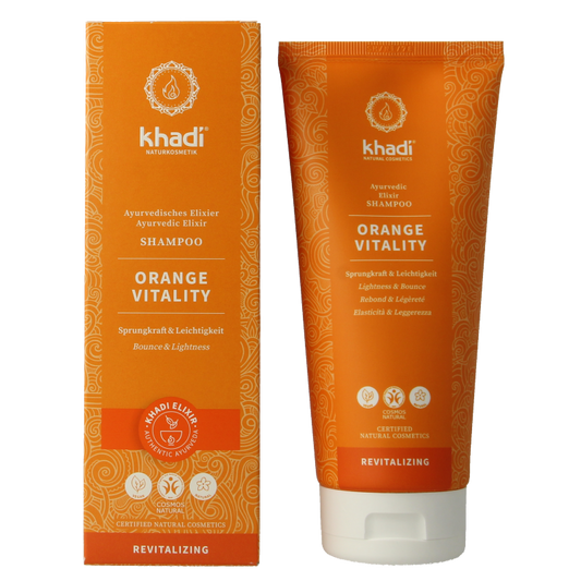 Khadi Shampoo elixer orange vitality 200 Milliliter