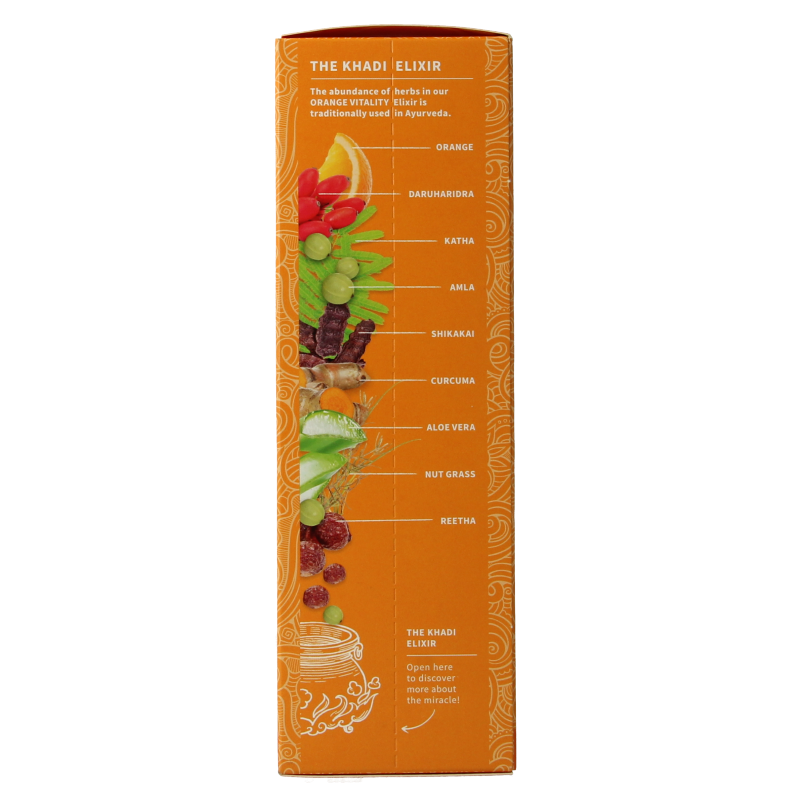 Khadi Shampoo elixer orange vitality 200 Milliliter