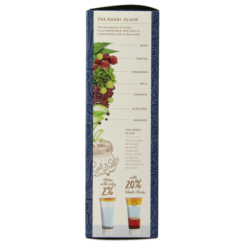 Khadi Shampoo elixer neem balance 200 Milliliter