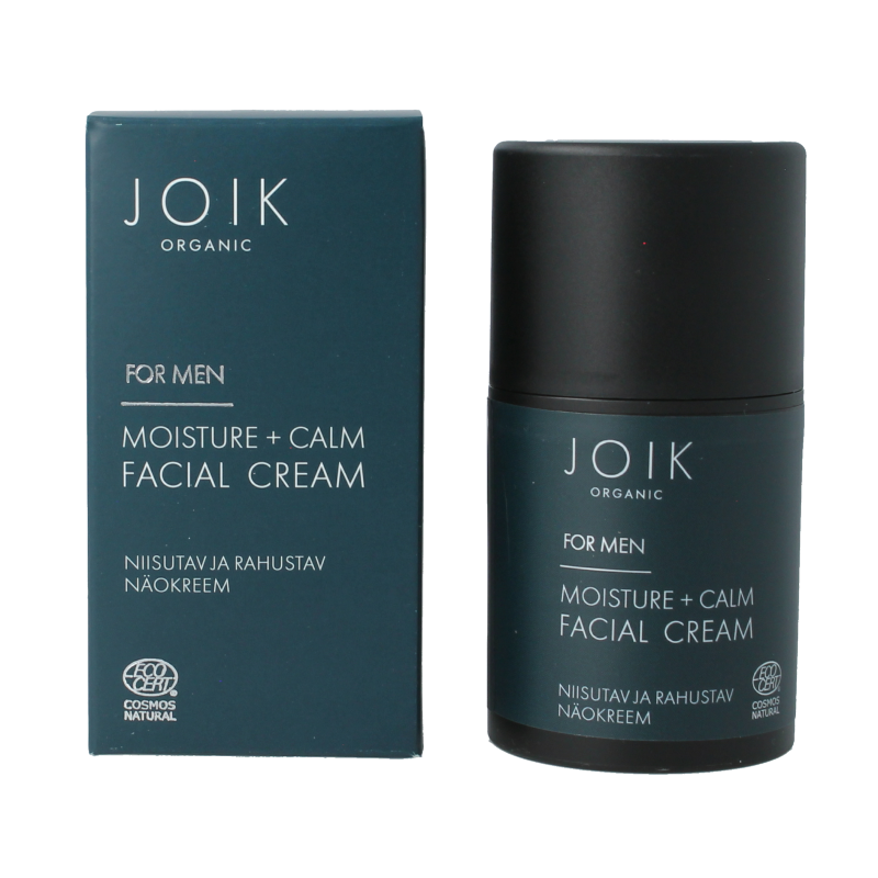 Joik Organics Men moisture & calm facial cream 50 Milliliter