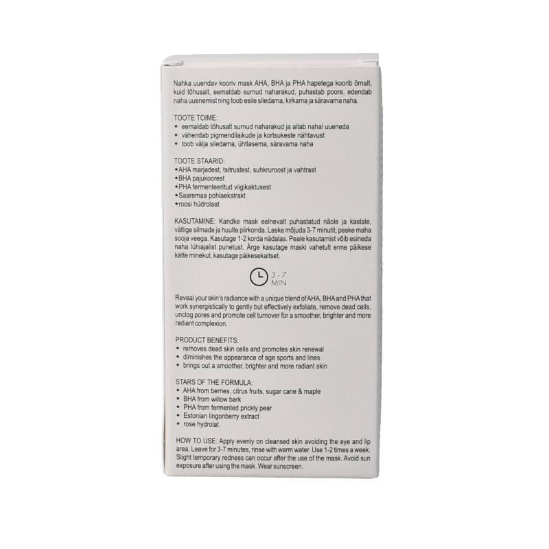 Joik Organics Re-boost glow peeling mask resurfacing 50 Milliliter