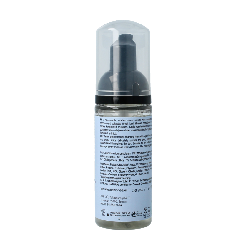 Joik Organics Moisture magnet facial cleansing foam 50 Milliliter