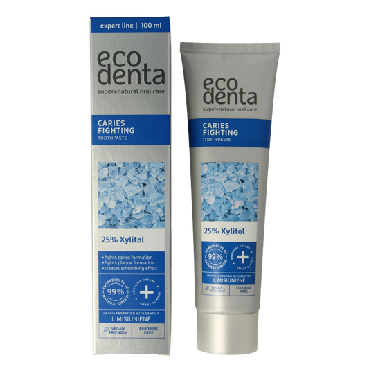 Ecodenta Tandpasta tegen caries 100 Milliliter