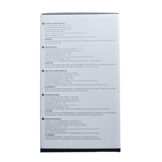 Serene House Aroma diffuser fountain antraciet 1 Stuks