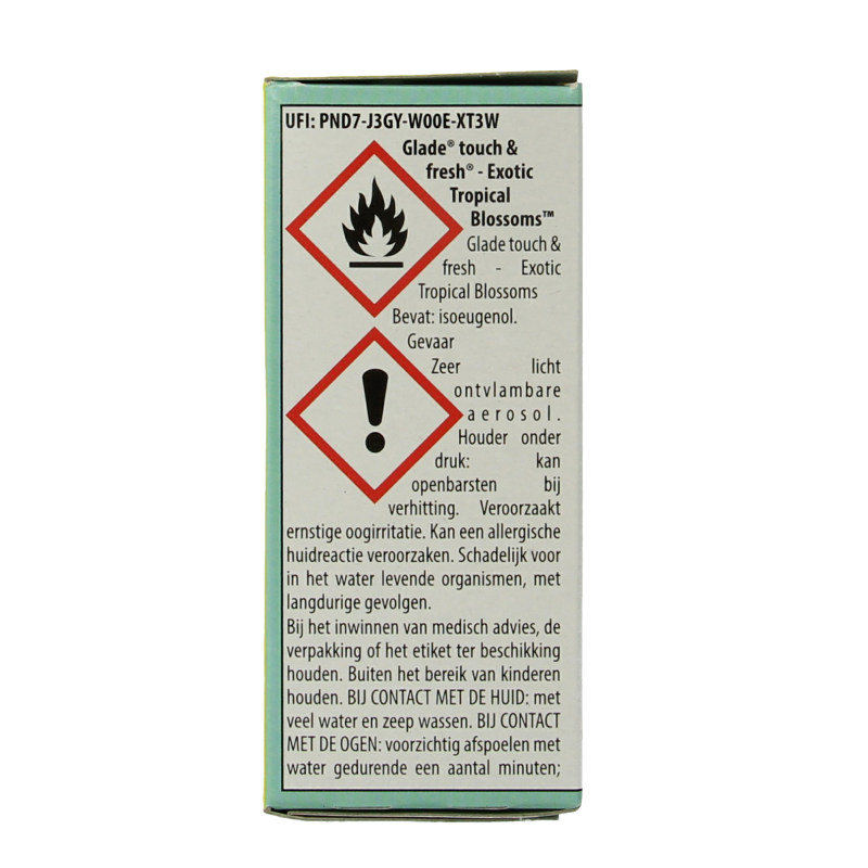 Glade Touch & fresh navul duo exotic tropical blossoms 2 Stuks