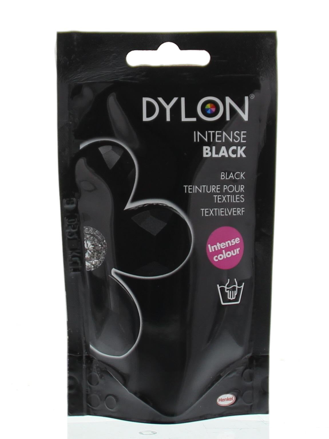 Dylon Handwas verf intense black 50 Gram