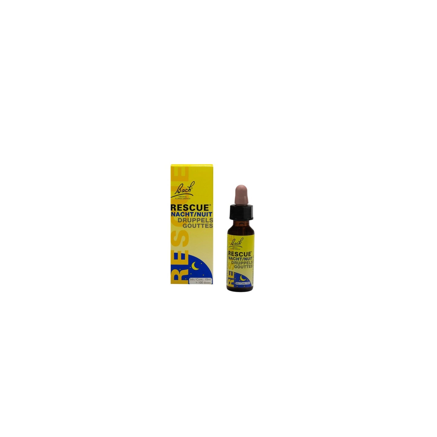 Bach Rescue Rescue remedy nacht druppels 10 Milliliter