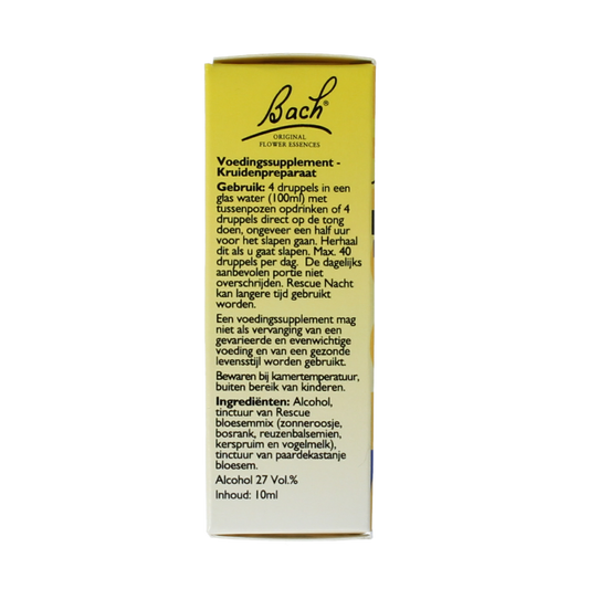 Bach Rescue Rescue remedy nacht druppels 10 Milliliter