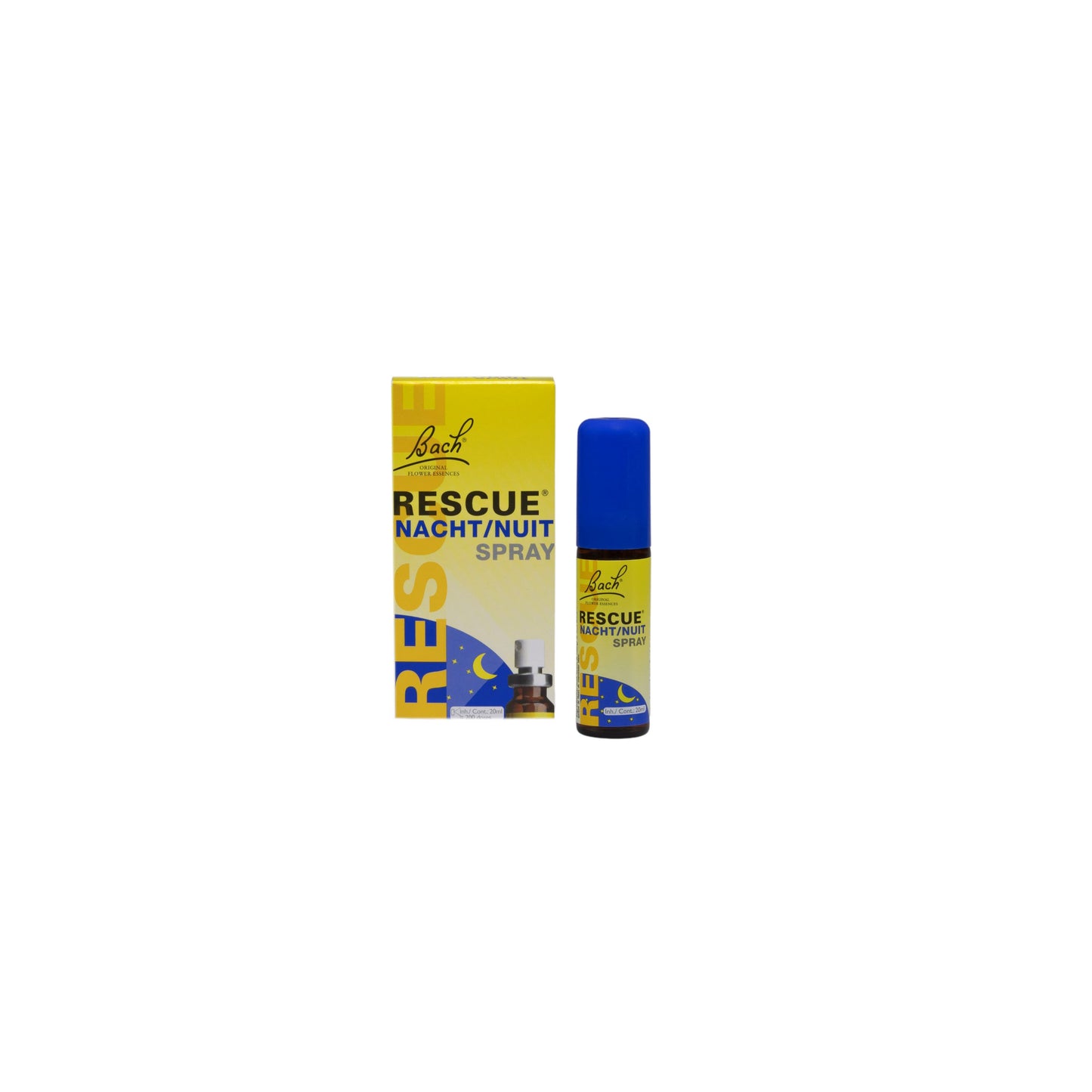 Bach Rescue Rescue remedy nacht spray 20 Milliliter