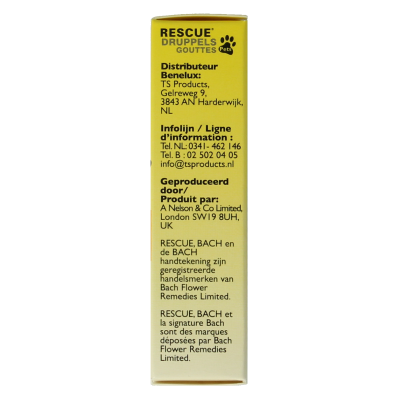 Bach Rescue Rescue pets druppels 10 Milliliter