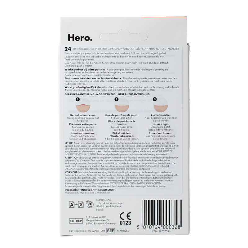 Hero Mighty patch original 24 Stuks