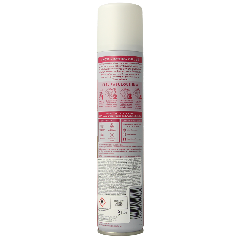 Batiste Droogshampoo XXL volume 200 Milliliter