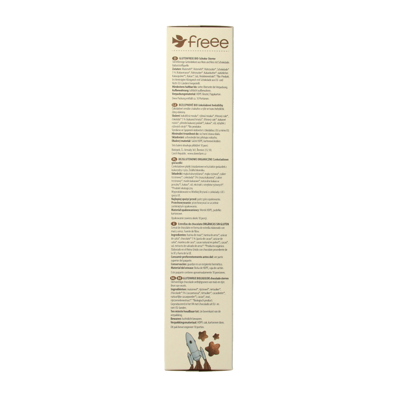 Doves Farm Glutenfree chocolate stars bio 300 Gram