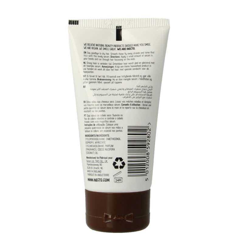Inecto Naturals Coconut olie haarserum 50 Milliliter
