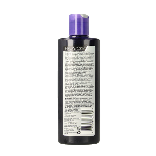 Provoke Shampoo touch of silver brightening 200 Milliliter