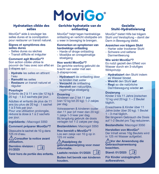 Movigo Laxeermiddel 20.00 Zakjes