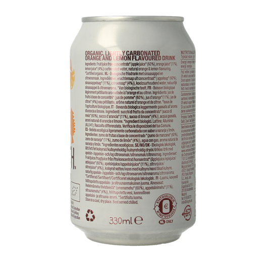 Whole Earth Sparkling orange & lemon bio 330.00 Milliliter