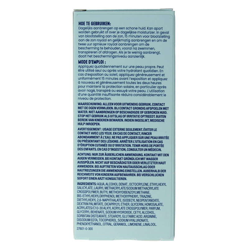 Biore Aqua moisturiser rich weightless SPF50 UV 50 Milliliter