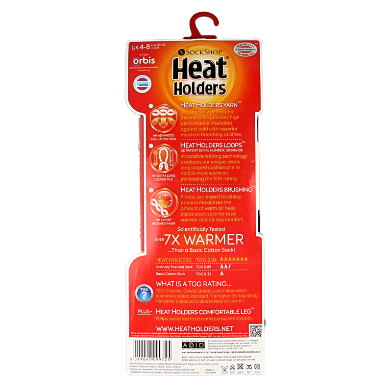 Heat Holders Anti-slip socks black 1 Paar