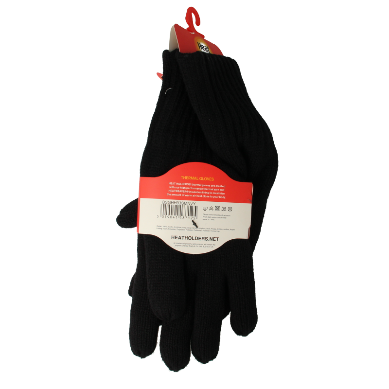 Heat Holders Mens cable gloves assorti maat S/M 1 Paar