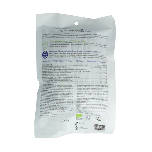 Clearspring Seaveg - crispies original multipack bio 20 Gram