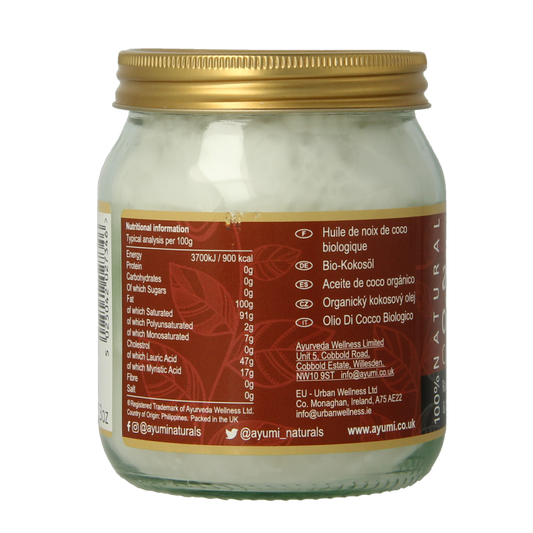 Ayumi Coconut oil organic virgin 290 Gram