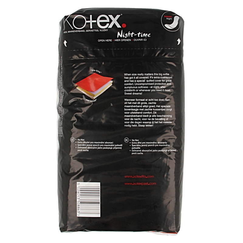 Kotex Maxi nacht 10 Stuks